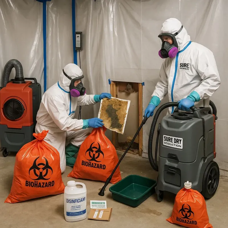 Contaminated Water Handling Protocols process in Biloxi, MS